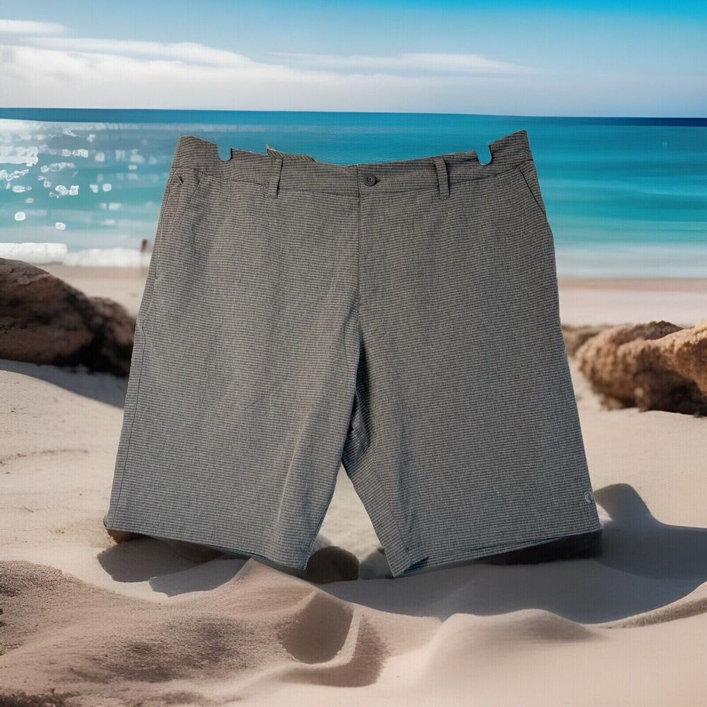 Hang Ten Men's Hybrid Walk Shorts Size 40 Gray